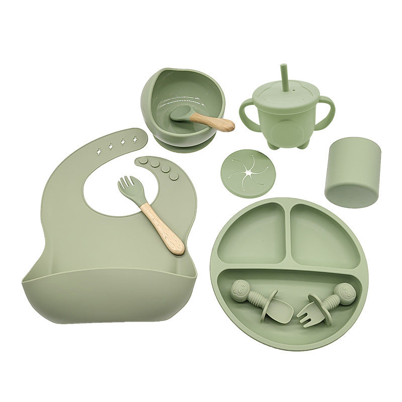 Children's Feeding Dinner Plate Set