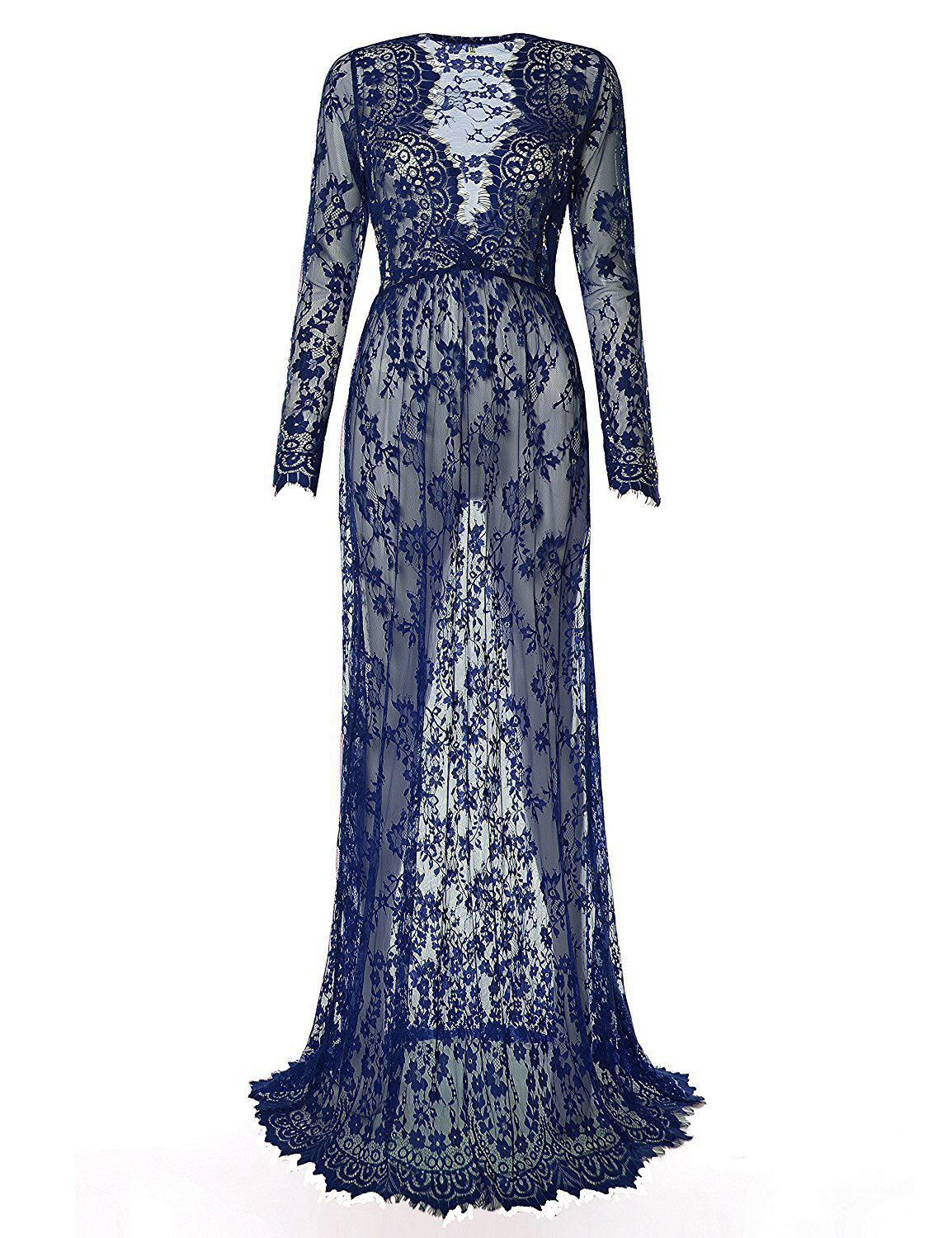 Pajamas Lace Maternity Dress Women