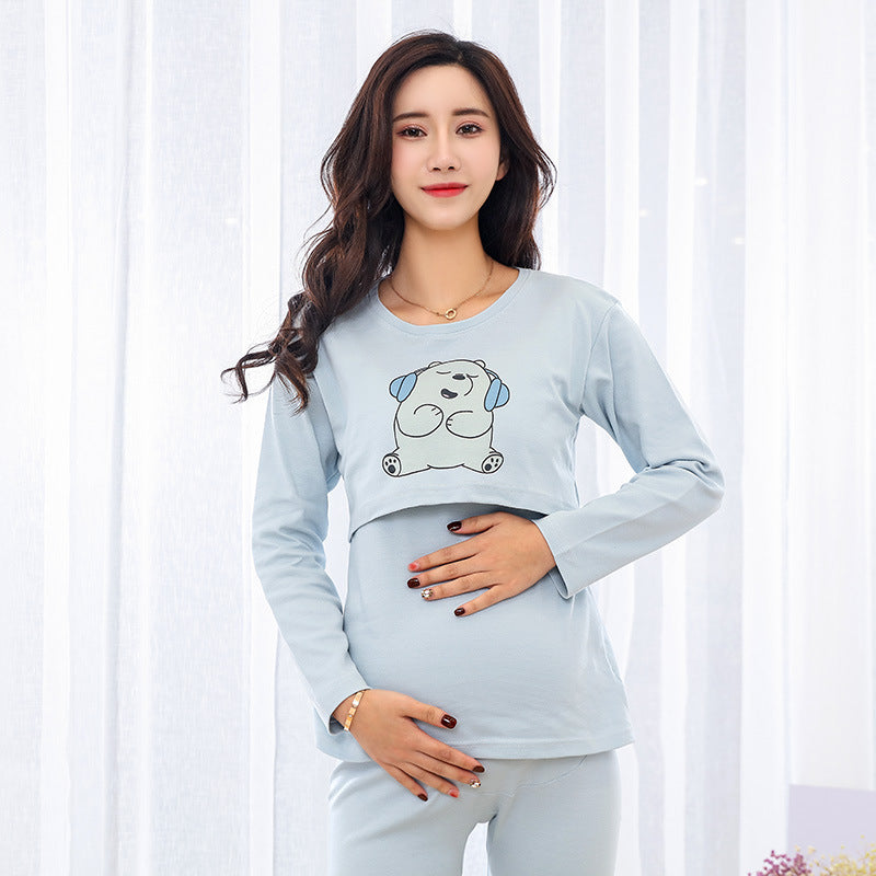 Confinement Wear Maternity Nursing Pajamas