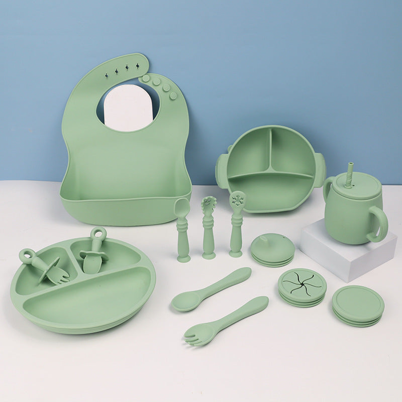 Silicone Children's Tableware Set Baby