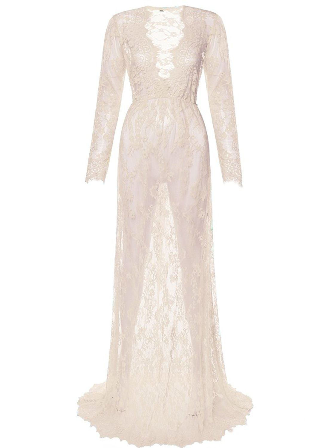 Pajamas Lace Maternity Dress Women