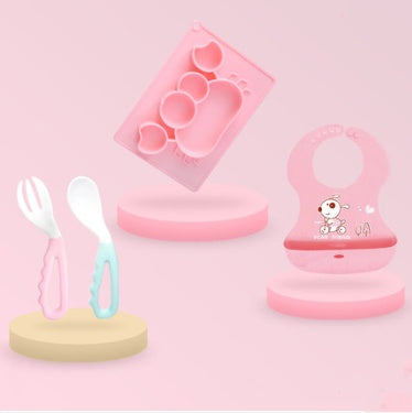 Baby Silicone Suction Cup Dishes