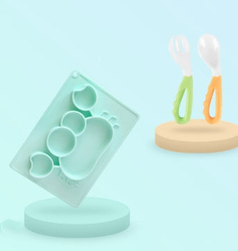 Baby Silicone Suction Cup Dishes