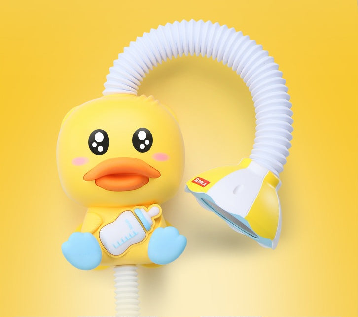 Explosive Little Yellow Duck Baby Bath Toy