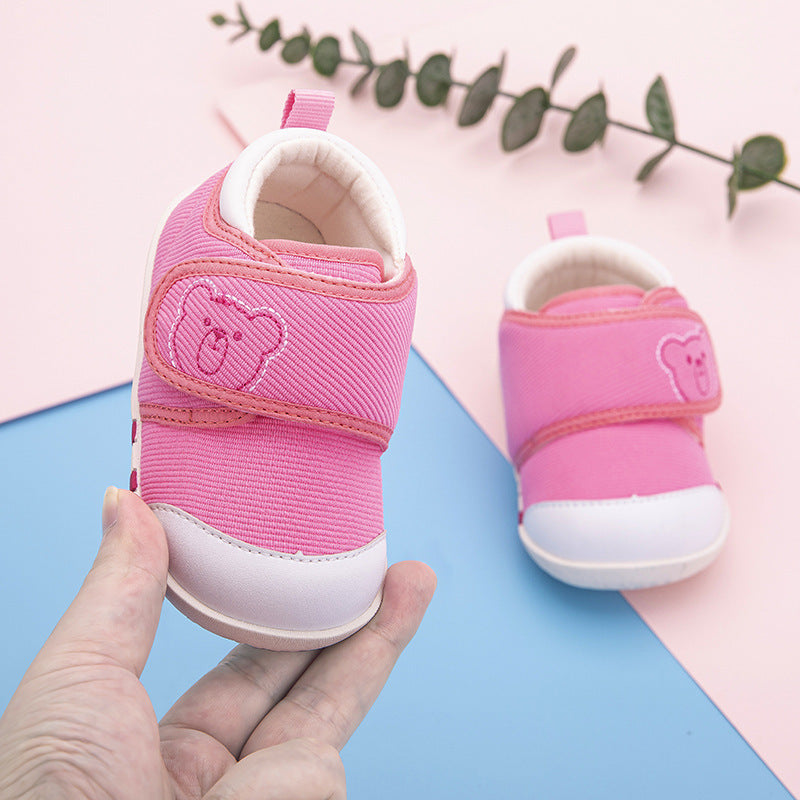 Soft-soled toddler shoes