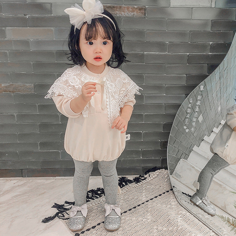 Baby triangle romper