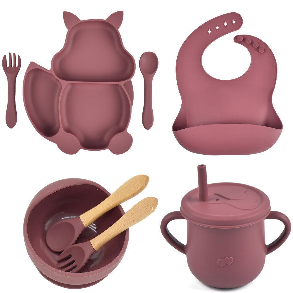 Silicone Children's Tableware Baby