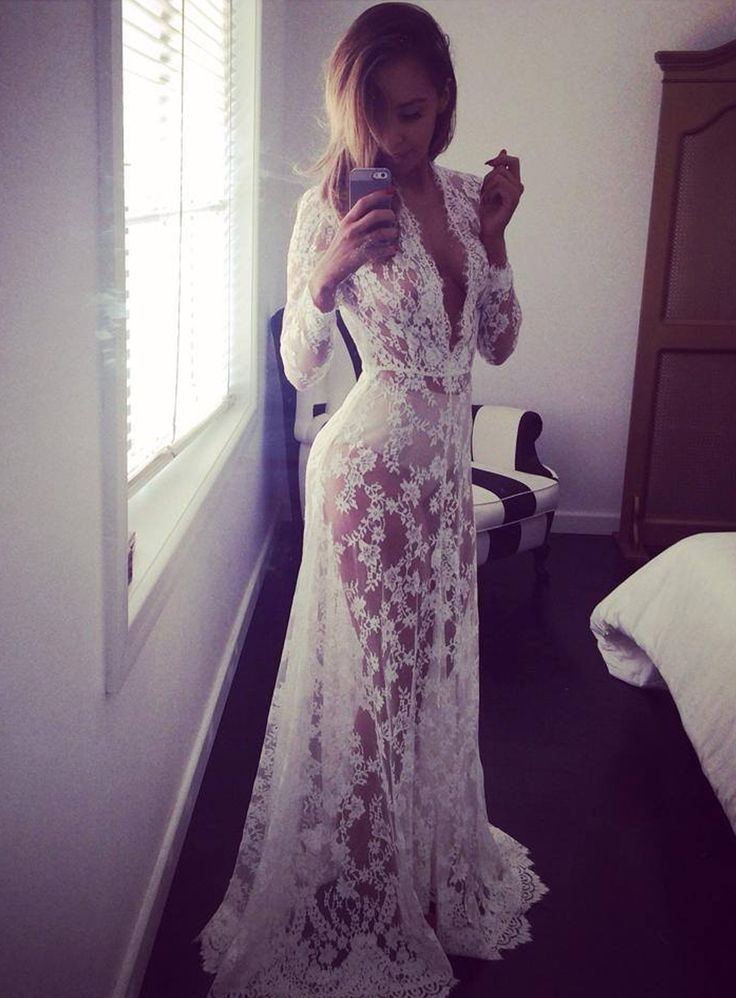 Pajamas Lace Maternity Dress Women