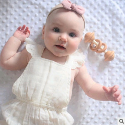 Baby Cotton Ruffled Romper