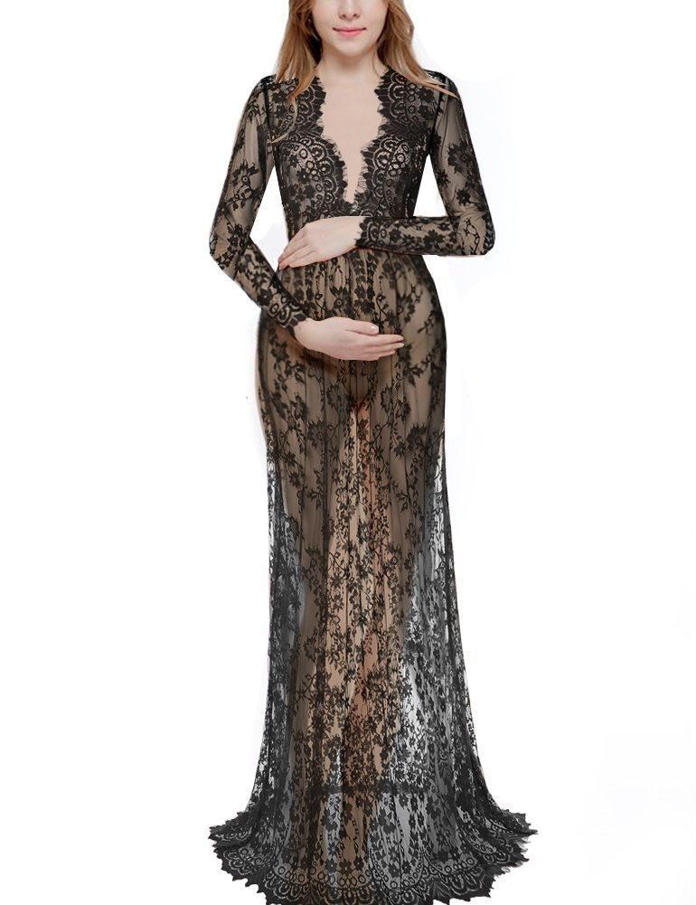 Pajamas Lace Maternity Dress Women