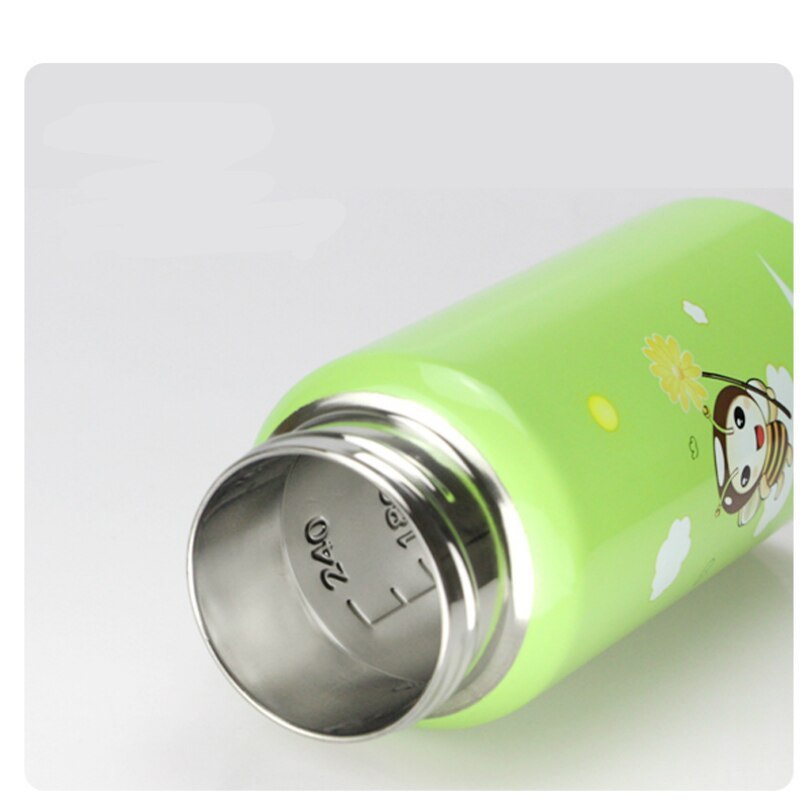 Baby stainless steel feeding bottle