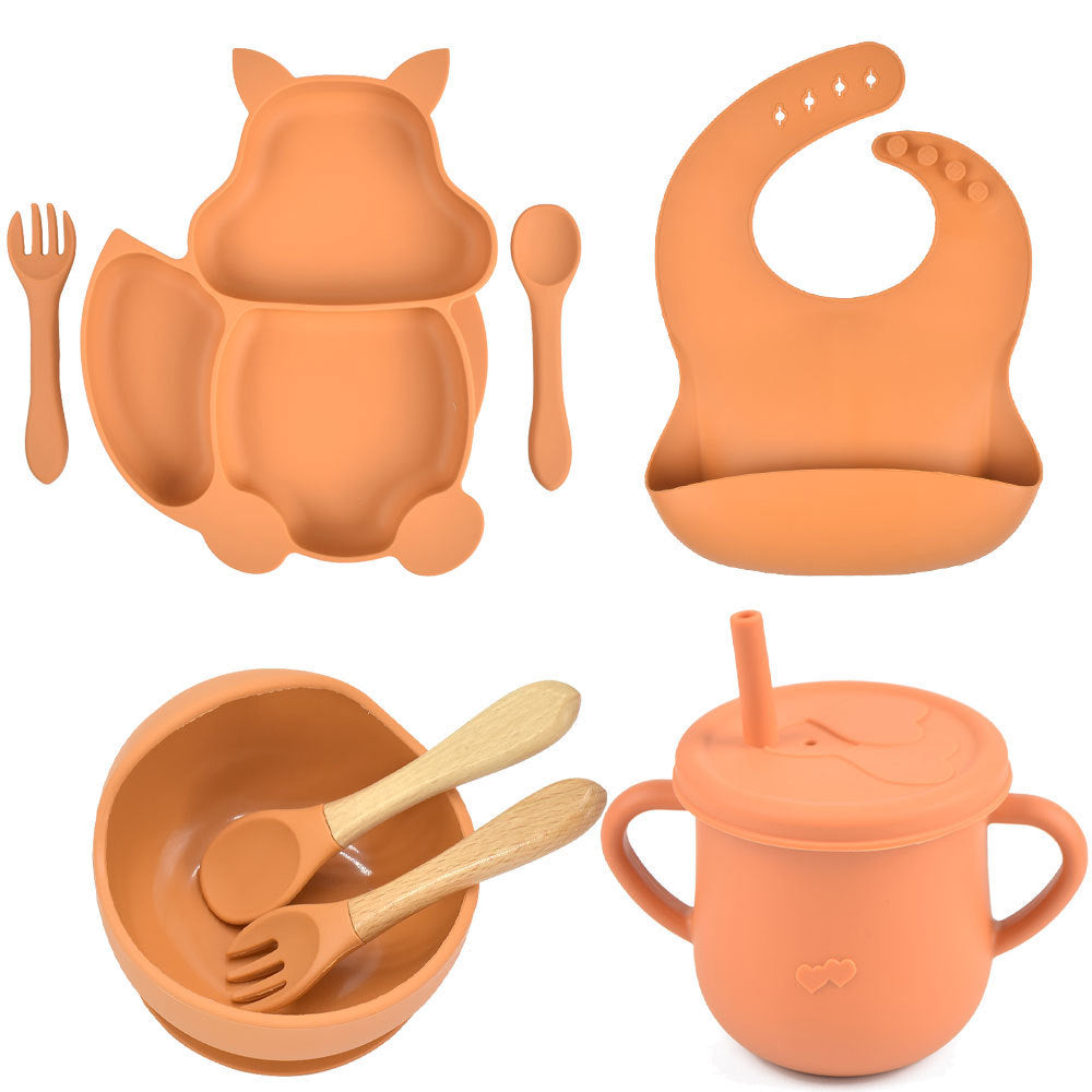 Silicone Children's Tableware Baby
