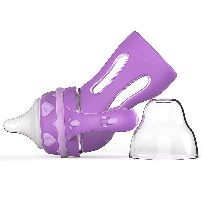 Glass Baby Bottle Straw