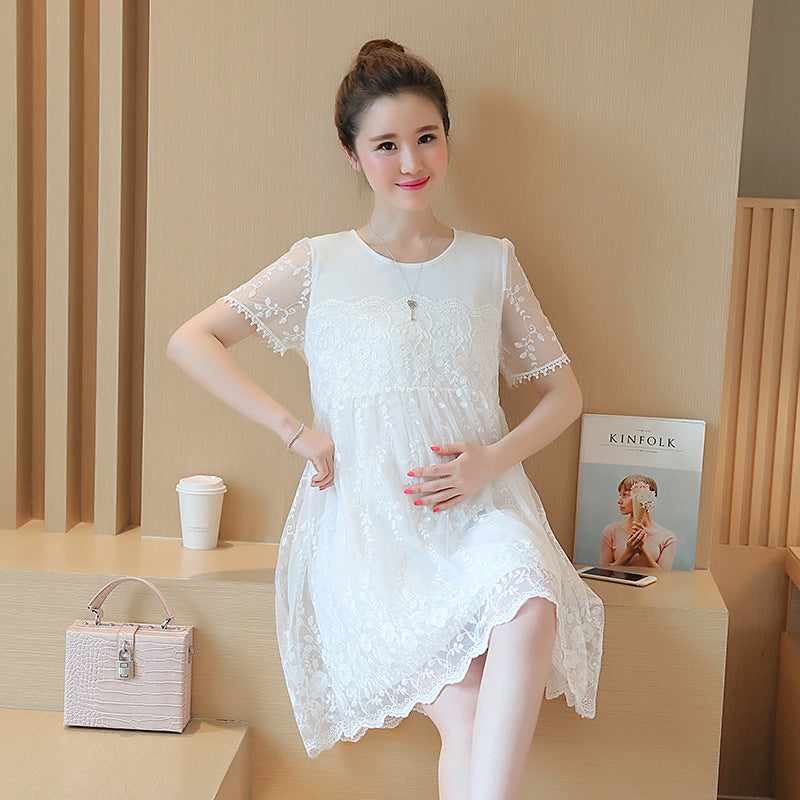 Summer new maternity dress Korean