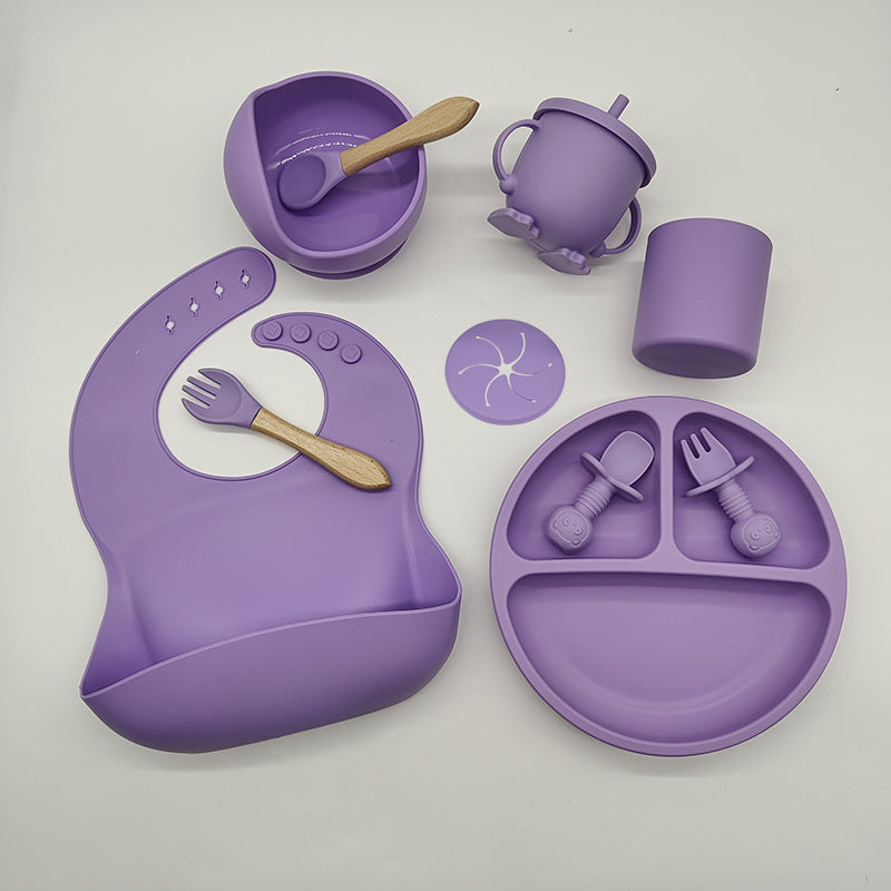 Children's Feeding Dinner Plate Set