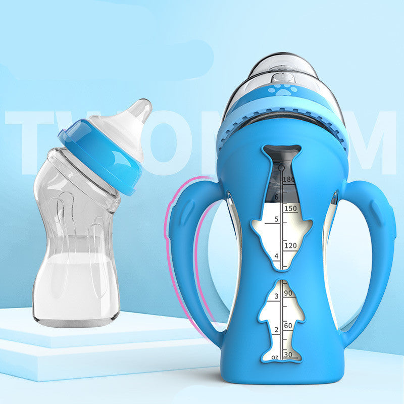 Glass Baby Bottle Straw