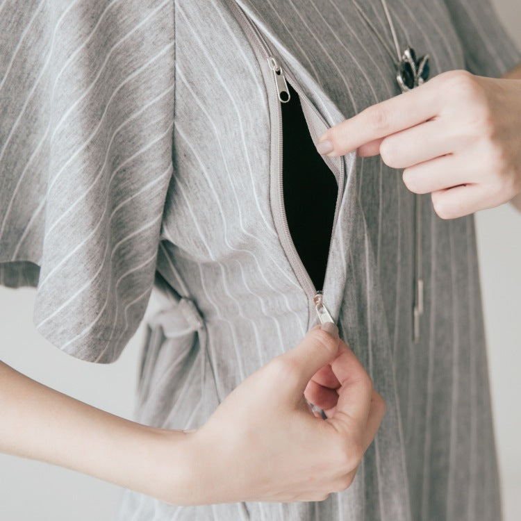 Maternity Dress Breastfeeding Parent