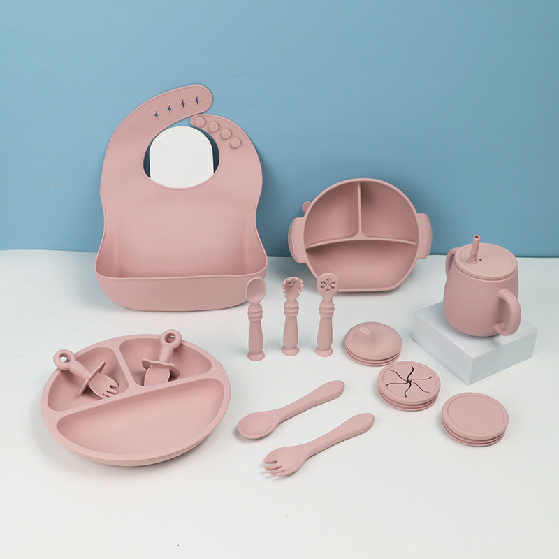 Silicone Children's Tableware Set Baby