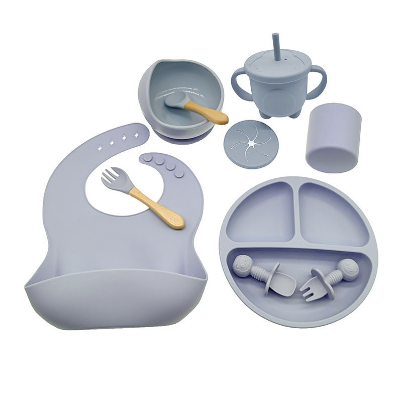 Children's Feeding Dinner Plate Set