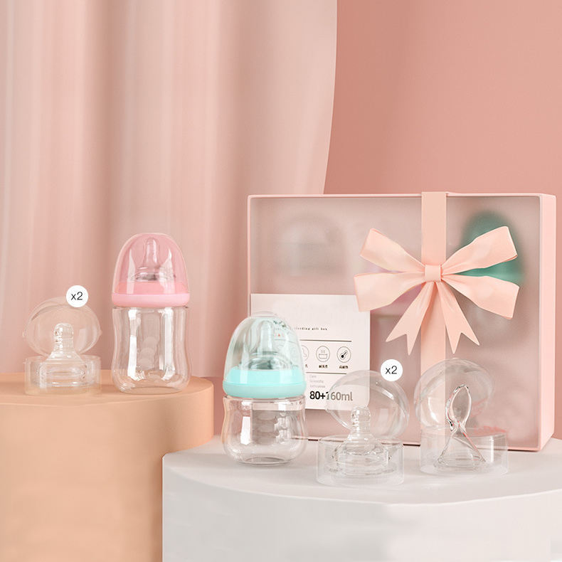 Baby Feeding Spoon Glass Bottle