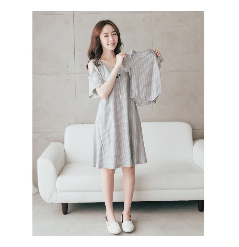 Maternity Dress Breastfeeding Parent