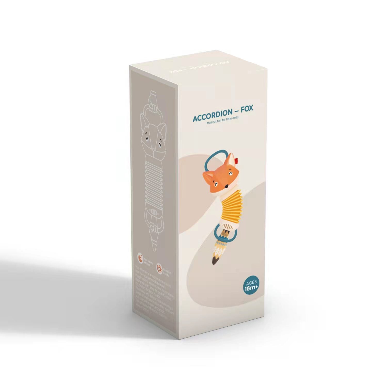 Fox Accordion Baby Early Education Toys