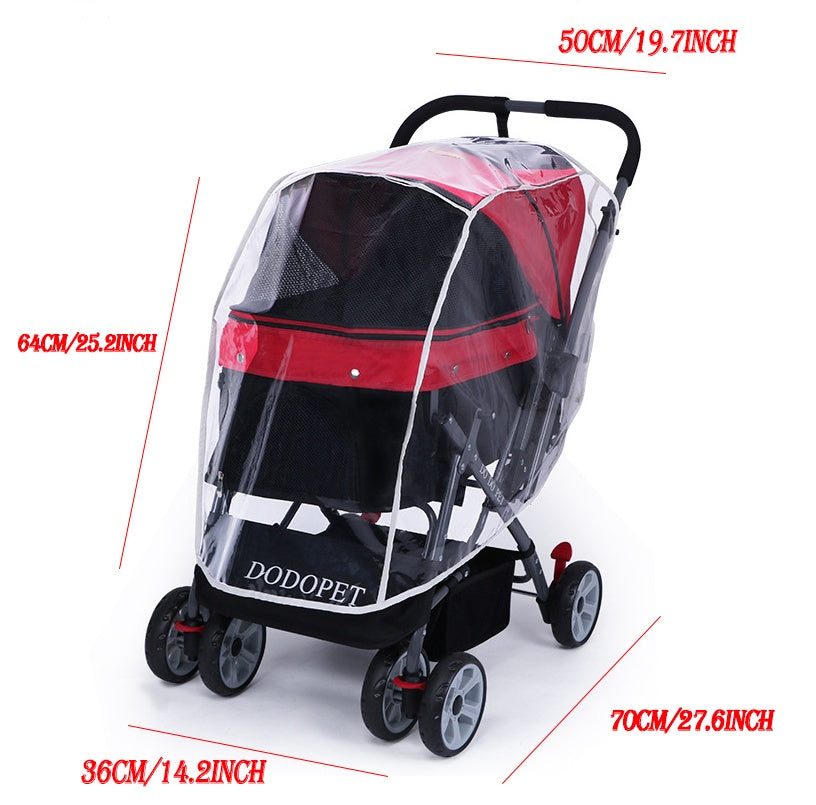 Pet Stroller Rain Cover Baby Stroller