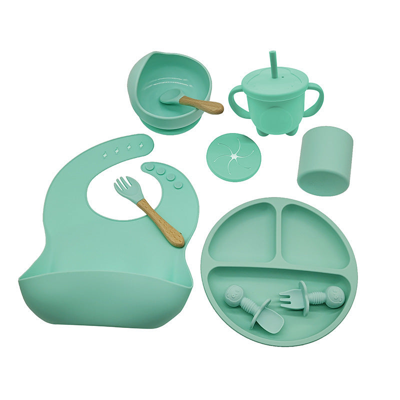 Children's Feeding Dinner Plate Set