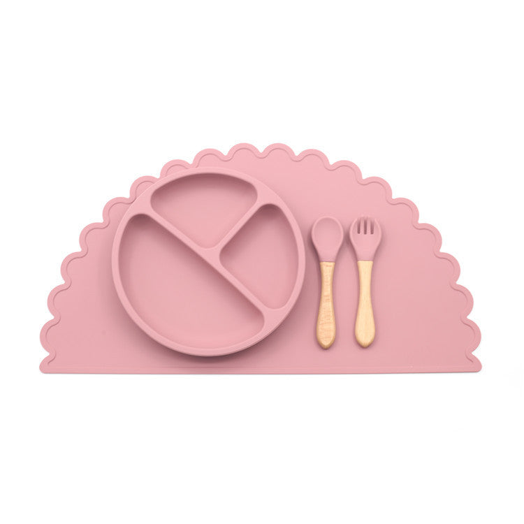 Silicone Meal Mat Feeding Set