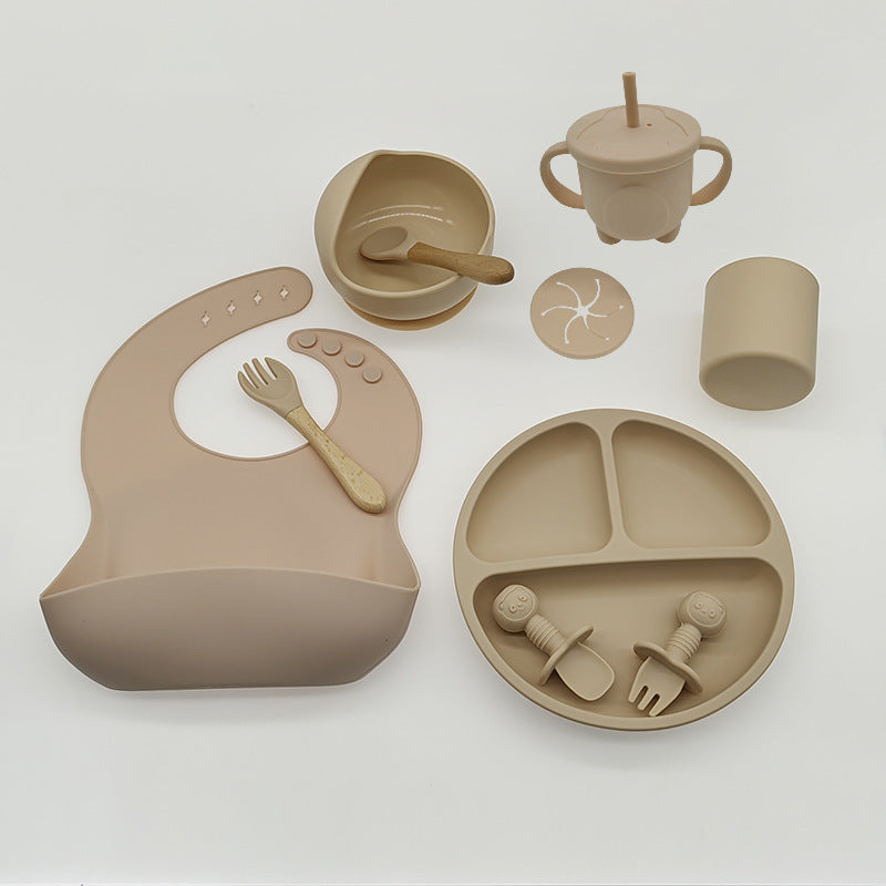 Children's Feeding Dinner Plate Set