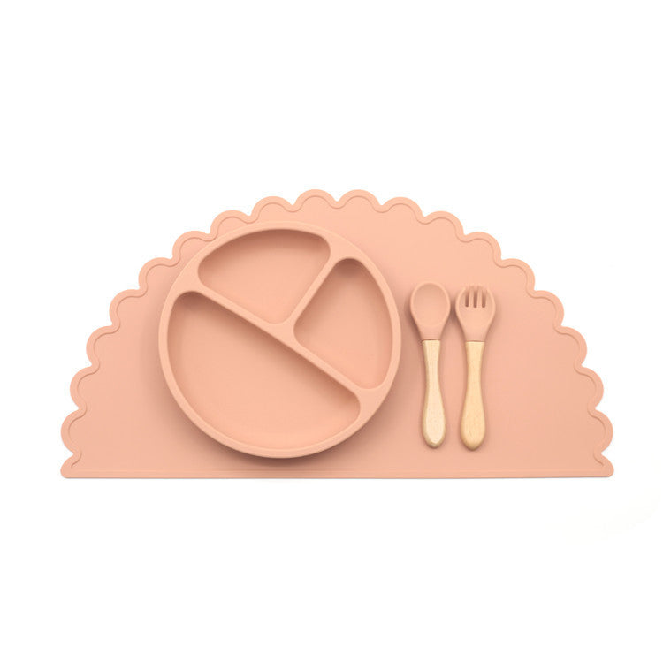 Silicone Meal Mat Feeding Set